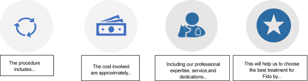 Cost conversation flow